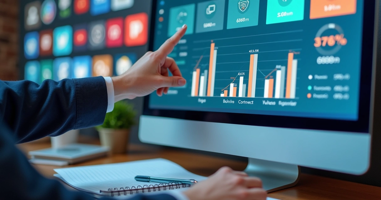 Dashboard de métricas de campanha de influenciadores 