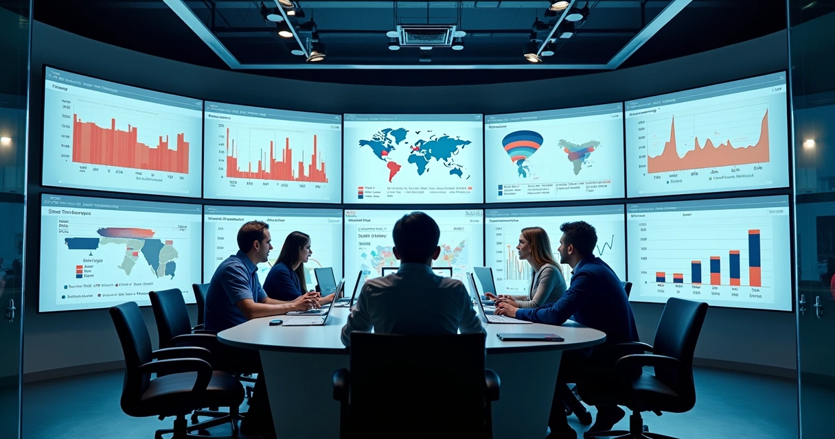 Dashboard exibindo métricas de engajamento de propostas B2B 