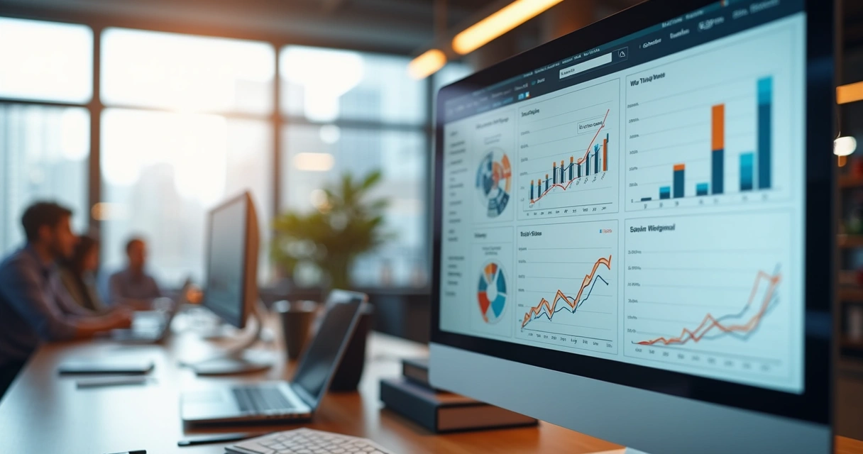 Painel de métricas com gráficos para análise de guest posts 