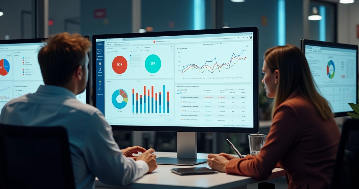 Tela mostrando métricas-chave de vendas B2B SaaS 