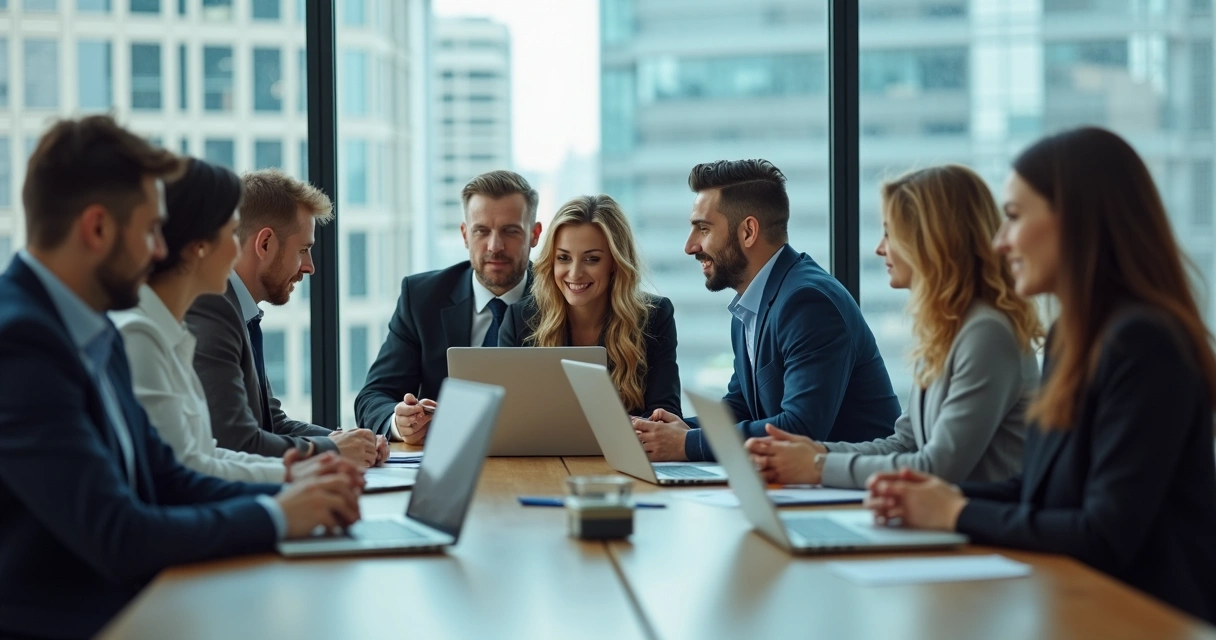 Pessoa incomodada após piada durante reunião de equipe em escritório 