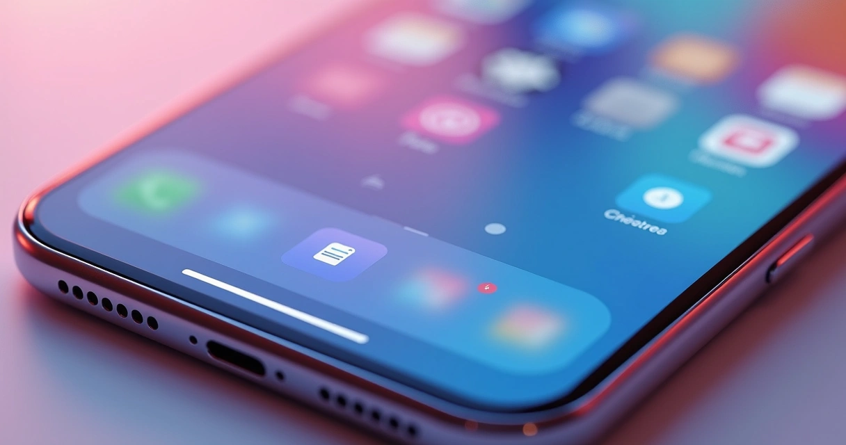 Microinterações animadas em tela de aplicativo móvel moderna 