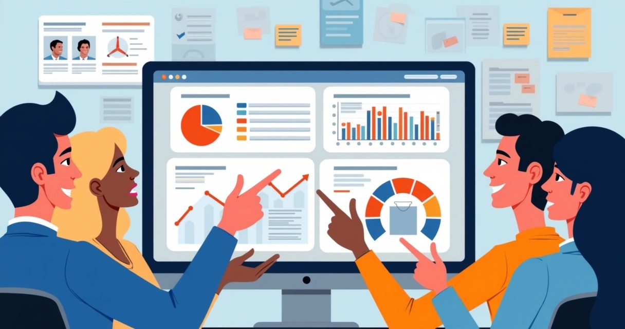 Campanha digital segmentando eleitores por perfil