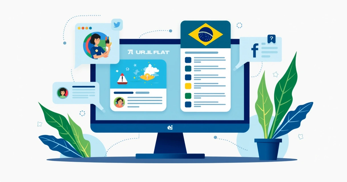 Ilustração de segmentação de anúncios em campanhas digitais brasileiras