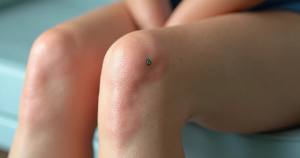 Microvarizes em pernas de mulher vista de perto