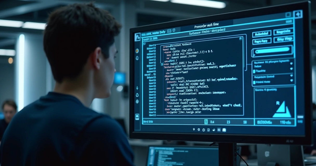 Painel com MicroVM isolada e sessão ativa 