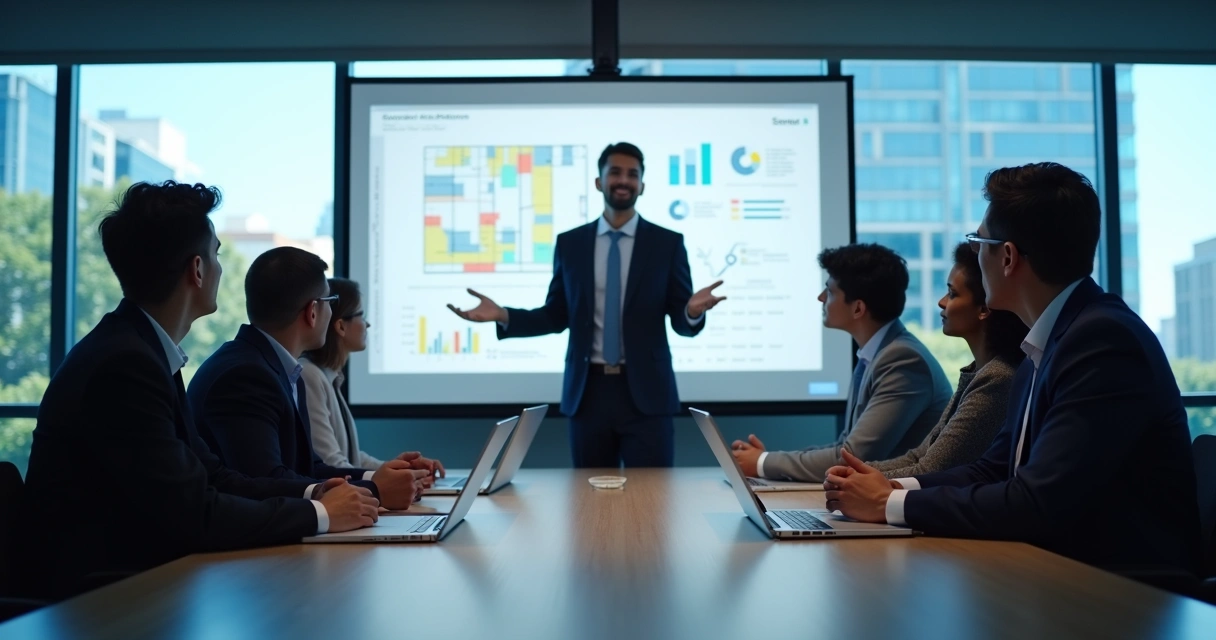 Equipe reunida migrando dados de planilha para um sistema digital 