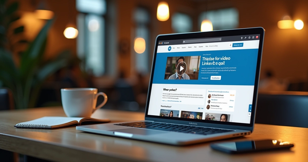 Mini-curso de vídeo exibido no LinkedIn