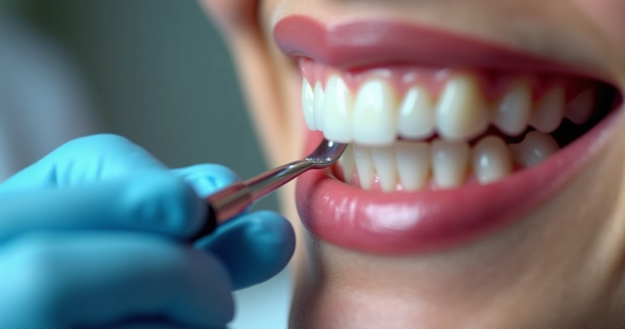 Miniatura de vídeo do YouTube de dentista, com antes e depois de sorriso