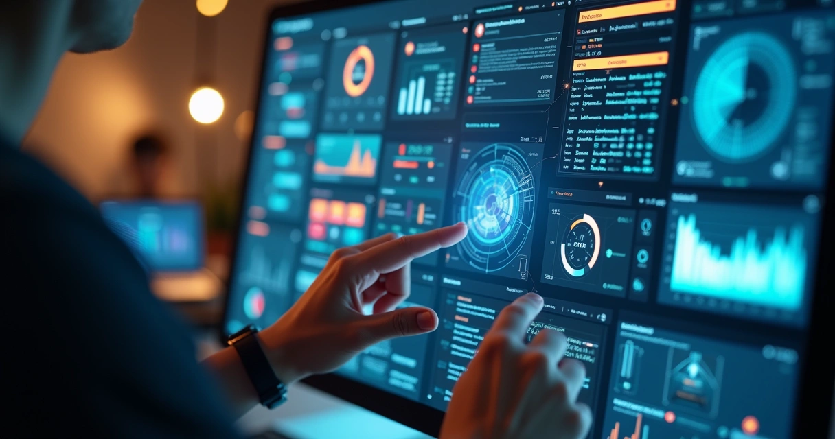 Protótipos de interface sendo combinados por arrastar e soltar