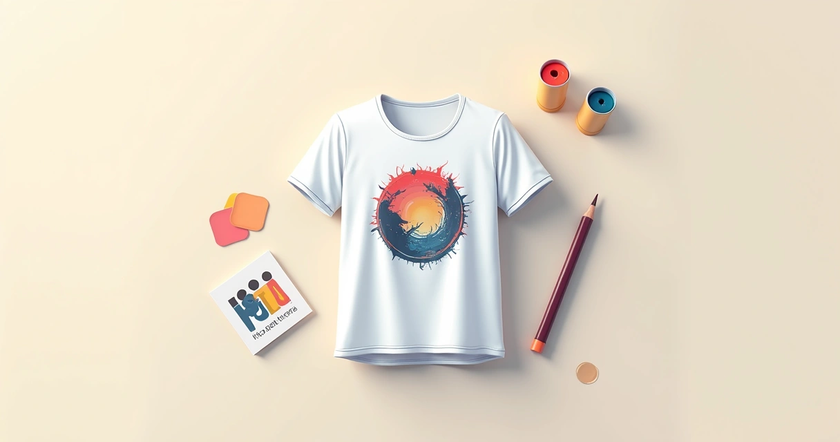 Mockup de camiseta personalizada em fundo neutro 