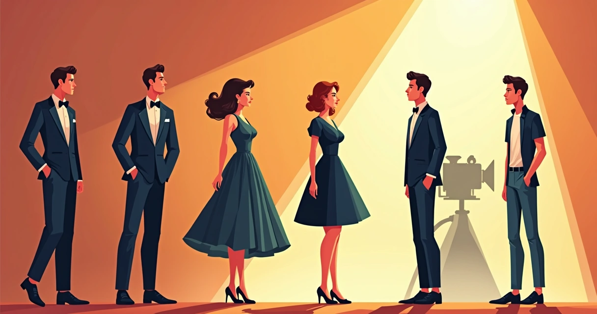 Figurinos dos anos 50 inspirando roupas contemporâneas