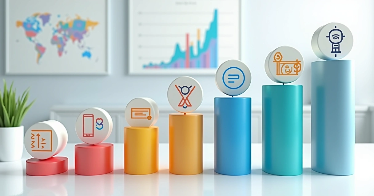 Como listar seu SaaS em marketplaces de parceiros B2B Ilustração mostrando diferentes tipos de comissionamento SaaS.