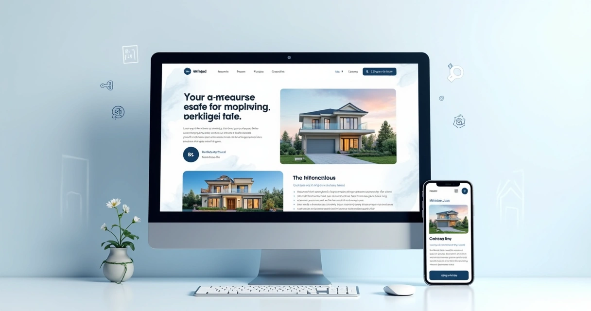 Exemplo de landing page para anúncio de imóvel