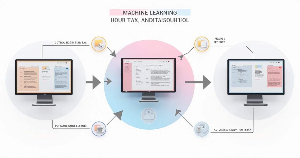 Fluxo visual de machine learning no controle tributário 