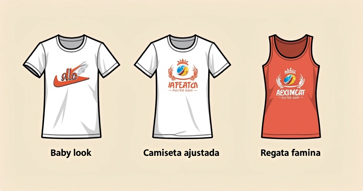 Modelos de camisa feminina personalizada uniforme evento 