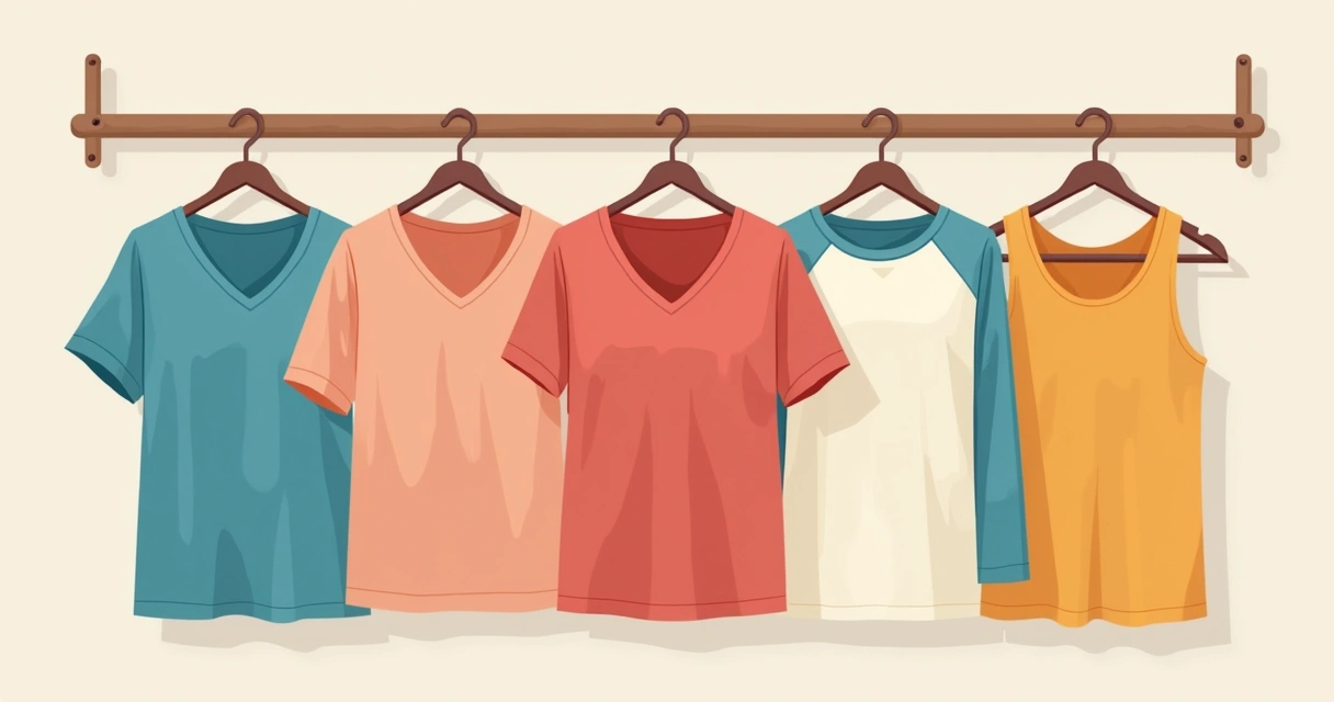Vários modelos de camisetas plus size em cores e estilos diferentes 