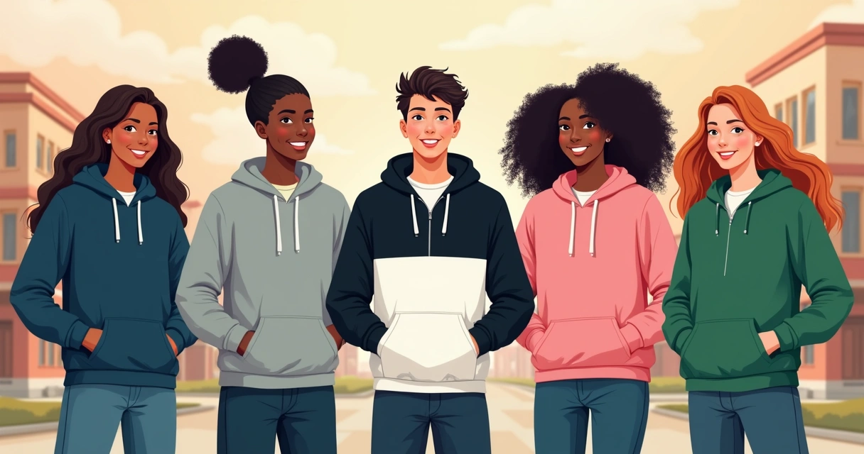 Vários modelos de moletom personalizados para turma do terceirão 