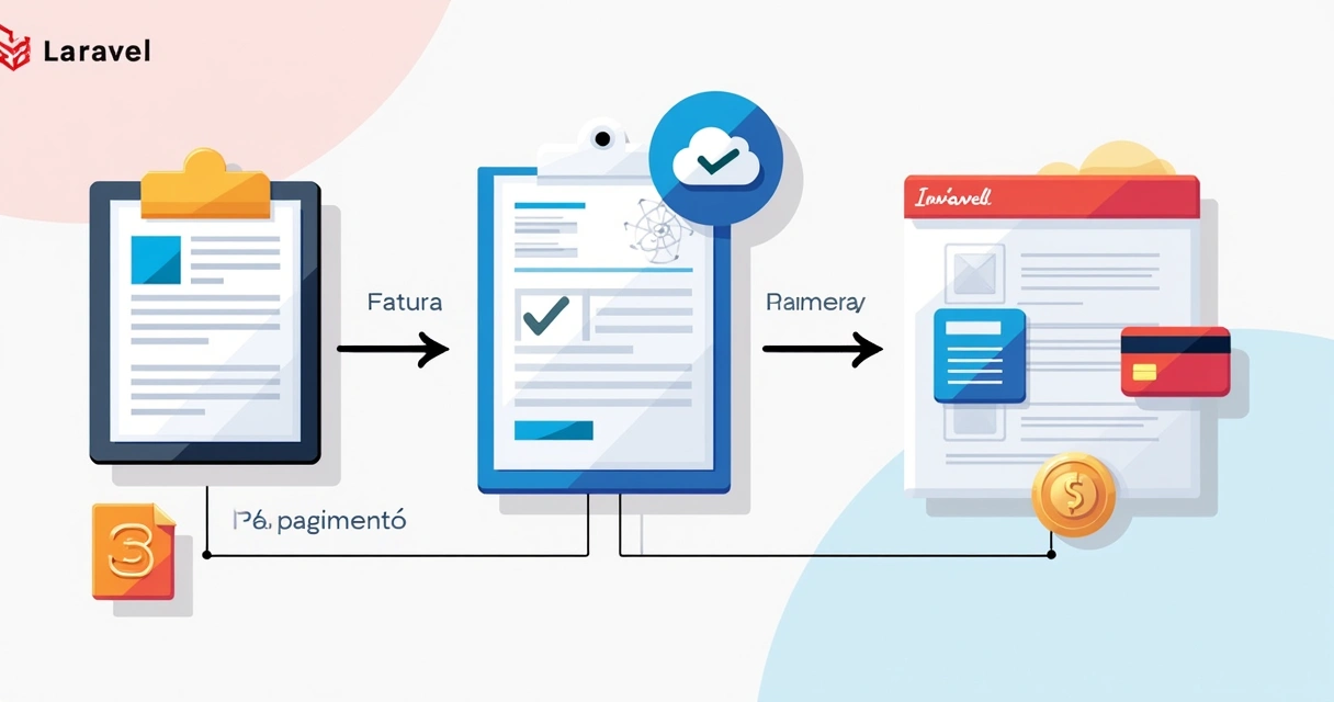 Fluxo de cobrança recorrente modelado por DDD em SaaS Laravel 
