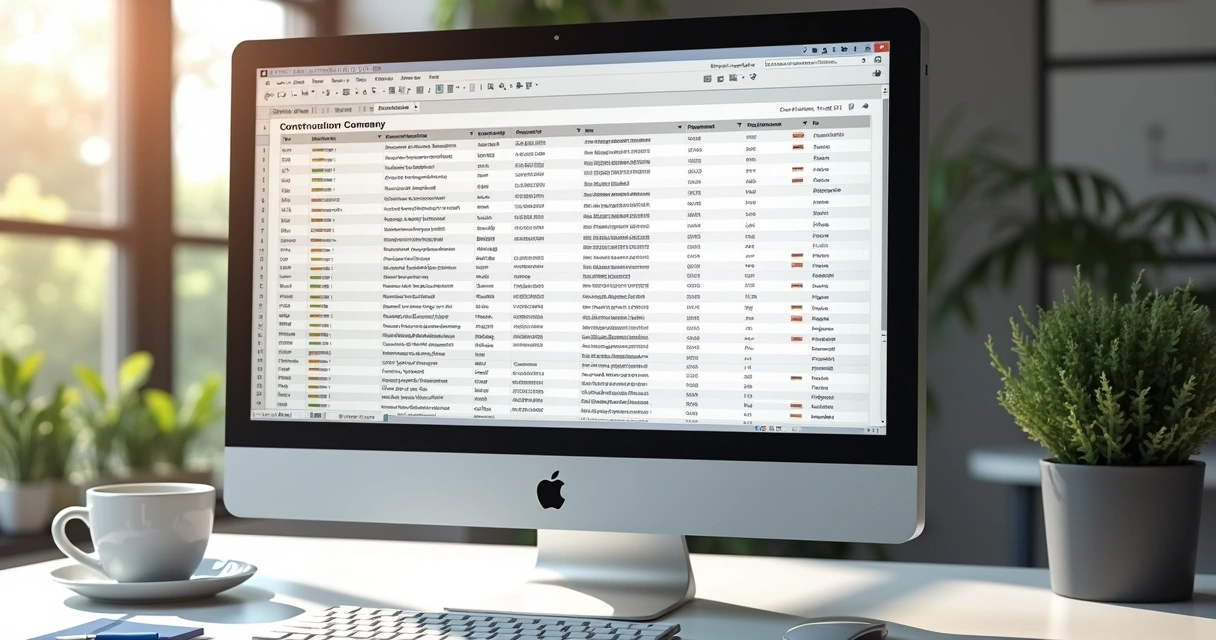 Monitor mostra análise de dados cadastrais com gráficos 