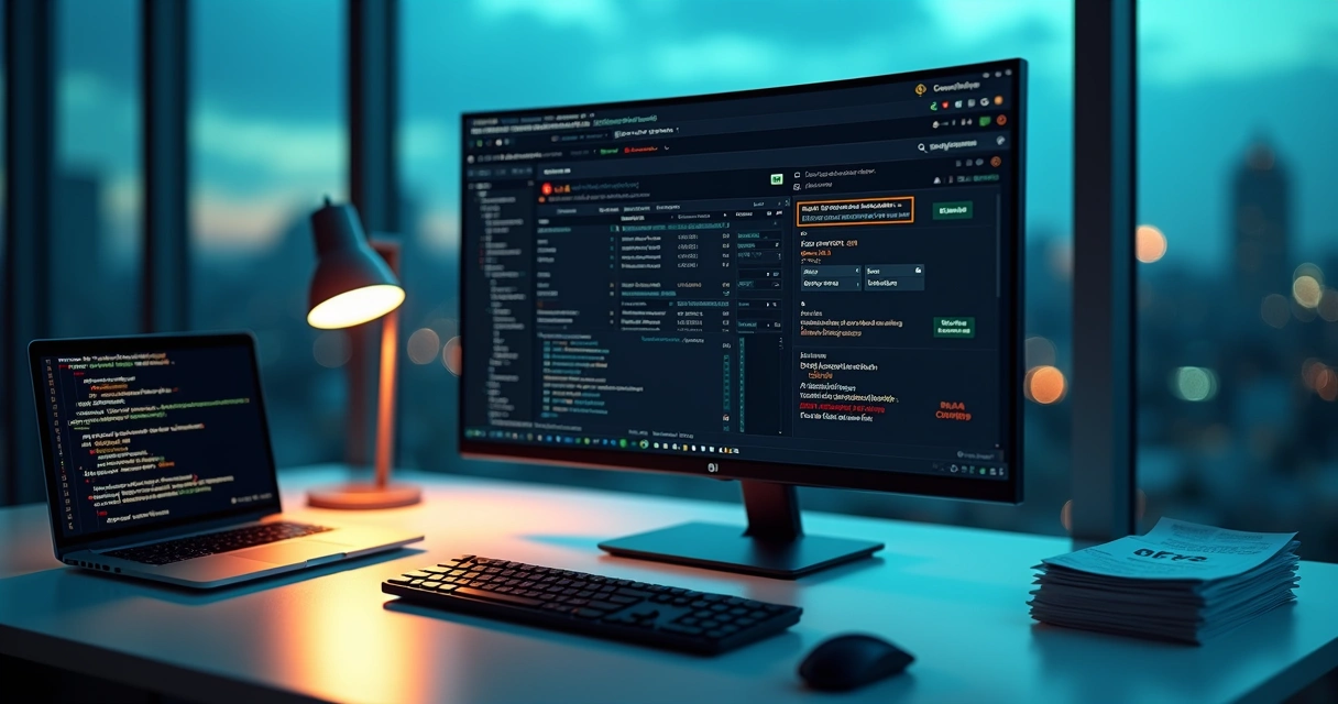 Dashboard com API fiscal destacando erros de rejeição da SEFAZ 