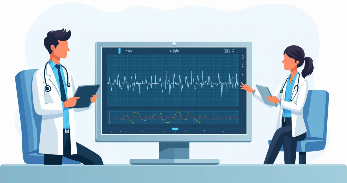 Significado clínico das alterações do eletrocardiograma na endocardite 2 Monitor hospitalar mostrando evolução de traçados de ECG