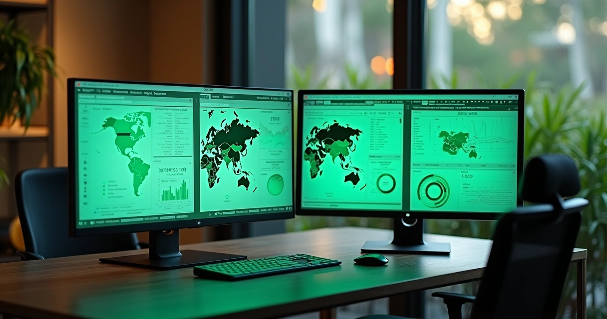 Gráficos de monitoramento digital para negócios de Curitiba 
