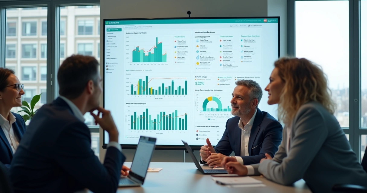 Dashboard de monitoramento de conversas de uma equipe imobiliária