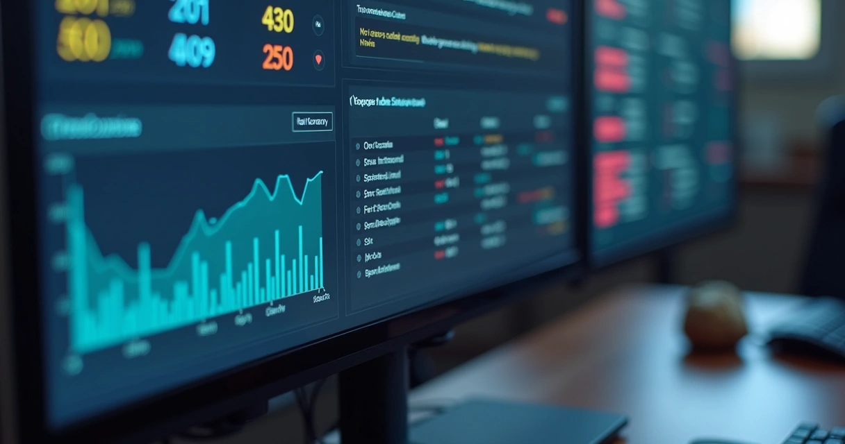 Tela de monitoramento de códigos HTTP em ambiente digital 