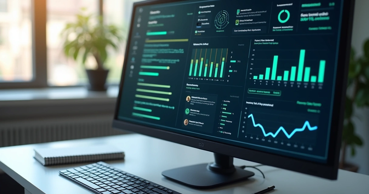 Dashboard com análise de conversas e padronização de respostas 