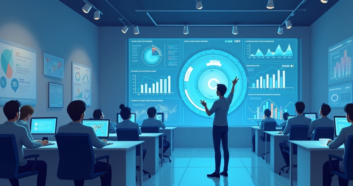 Dashboard digital mostrando análise de crise e reputação de marca 