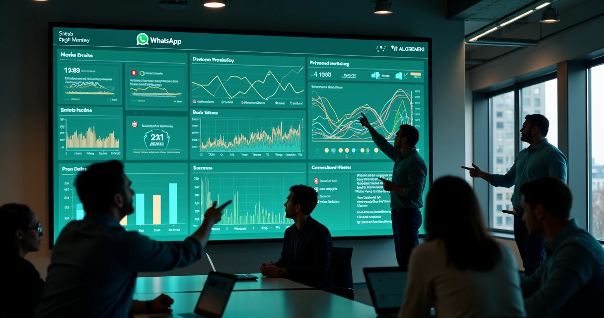 Monitoramento em tempo real de painel de WhatsApp