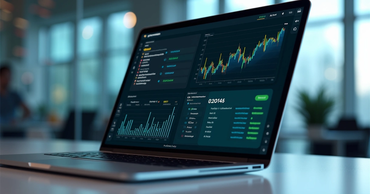 Tela de dashboard mostrando monitoramento de endpoints fiscais em tempo real 