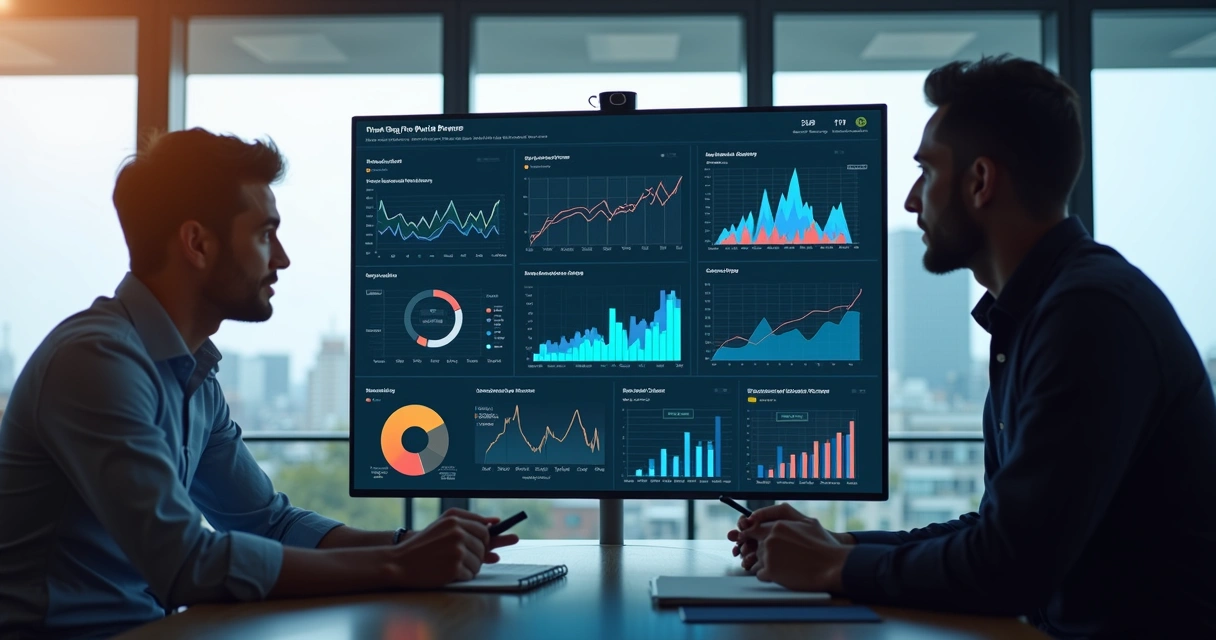 # PE 2025 7 Dashboard de monitoramento de indicadores em tela grande