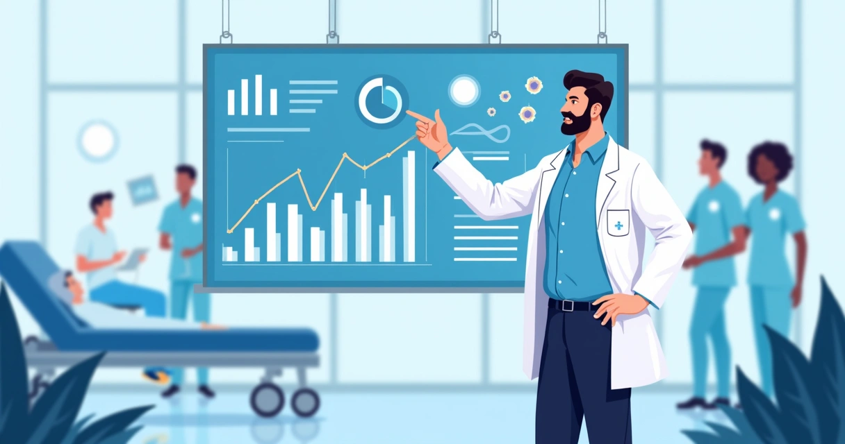 Como implementar o plano operacional do PNPCIRAS 2026 a 2030 2 Gestor de saúde analisando indicadores de infecções em tela digital