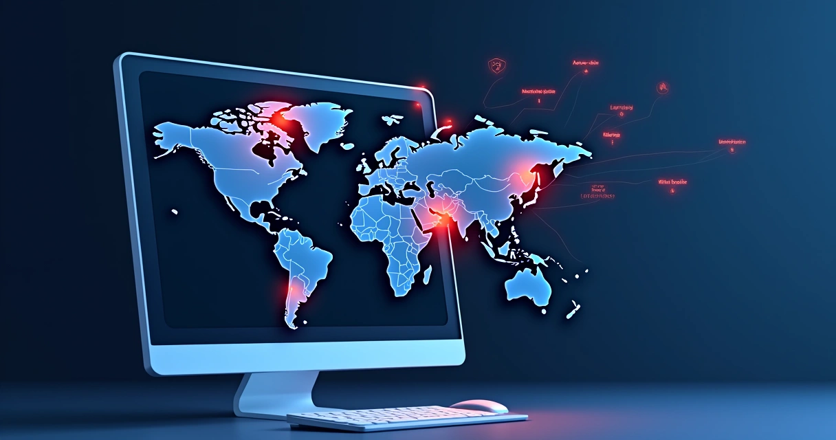Tela com monitoramento digital de marcas 