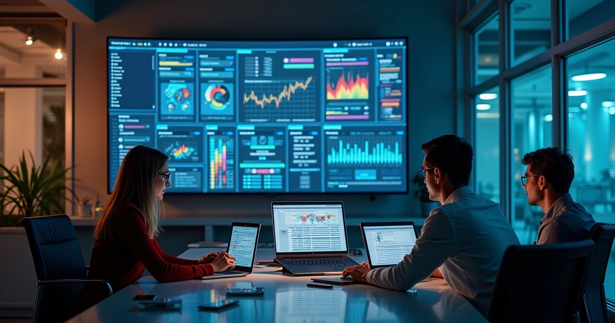 Tela mostrando painel de monitoramento de integração de sistemas 