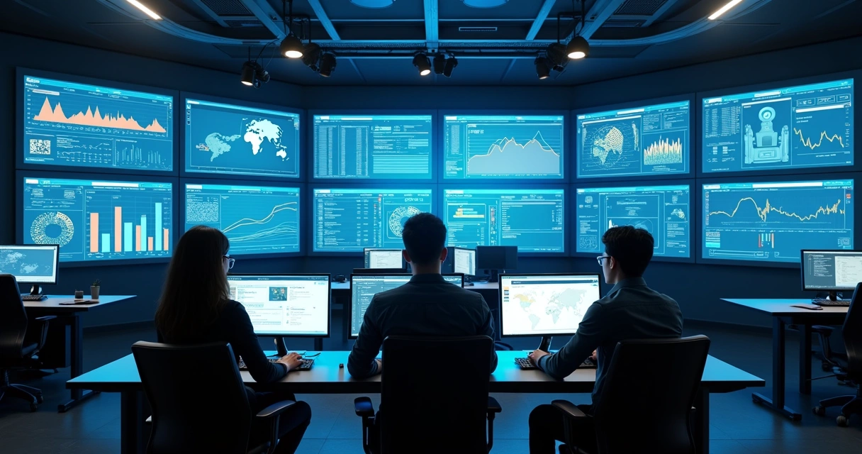 Painel de monitoramento de operação suportada por IA