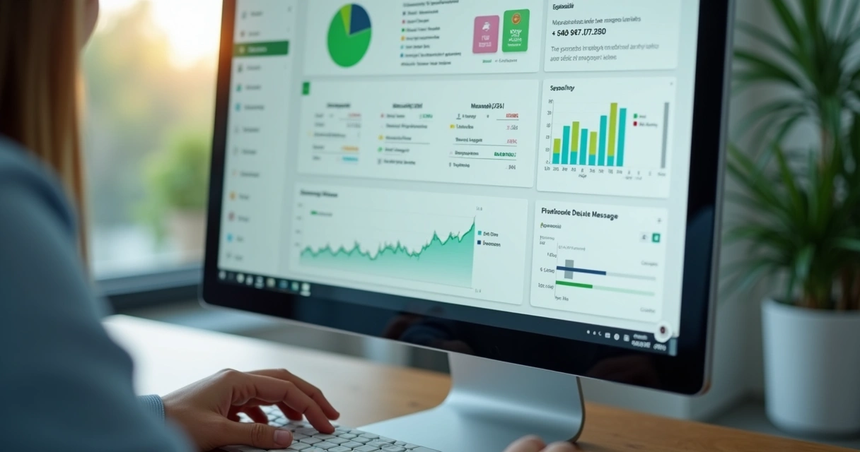 Painel mostrando monitoramento de campanhas personalizadas no WhatsApp 