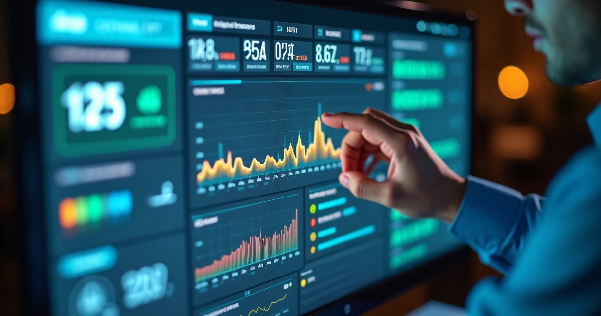 Tela de monitoramento de sistemas solares 