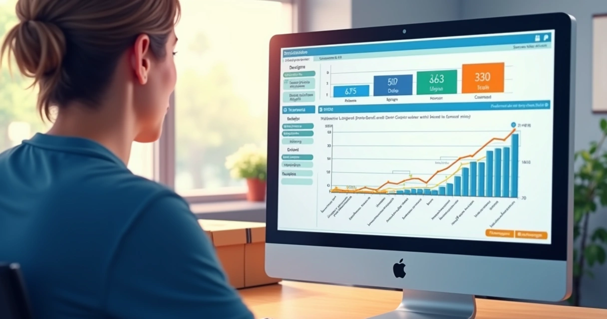 Cliente acompanhando em tempo real o status do pedido gráfico pelo painel do sistema ERP 