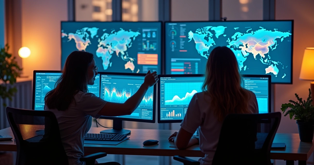 Dashboard de monitoramento SaaS com gráficos de tempo real