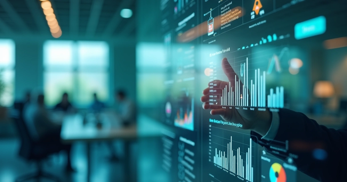 Tecnologia monitorando dados de compliance corporativo