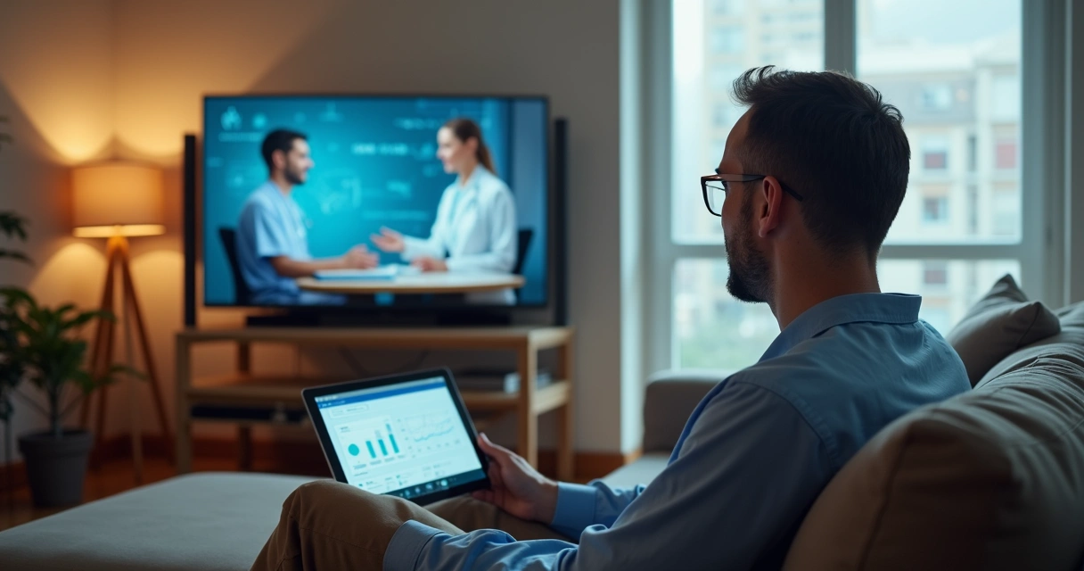 Monitoramento remoto de paciente em ambiente domiciliar