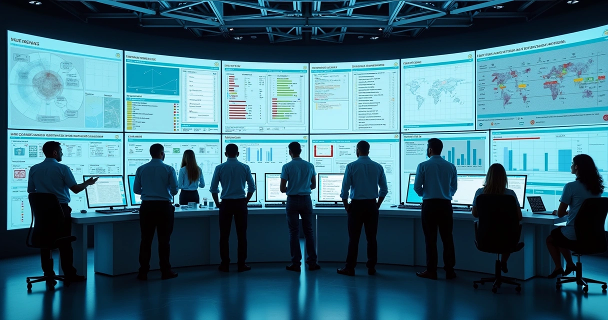 Monitoramento em tempo real de dados de segurança do trabalho 