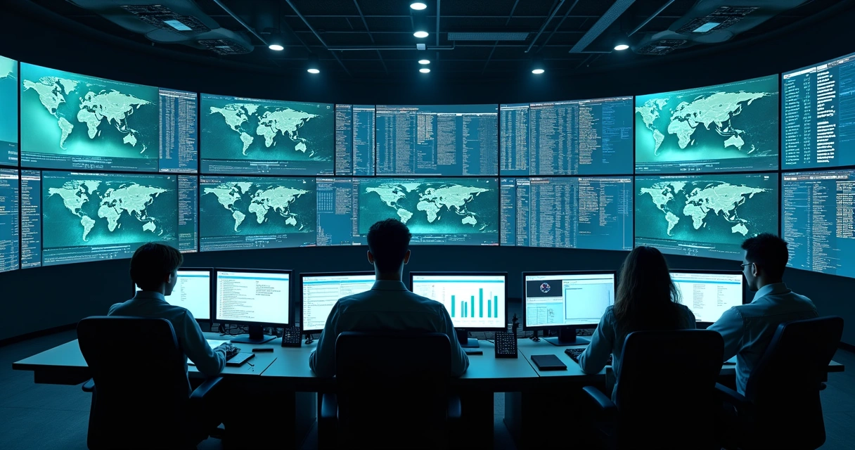 Painel central de monitoramento de acessos de TI 