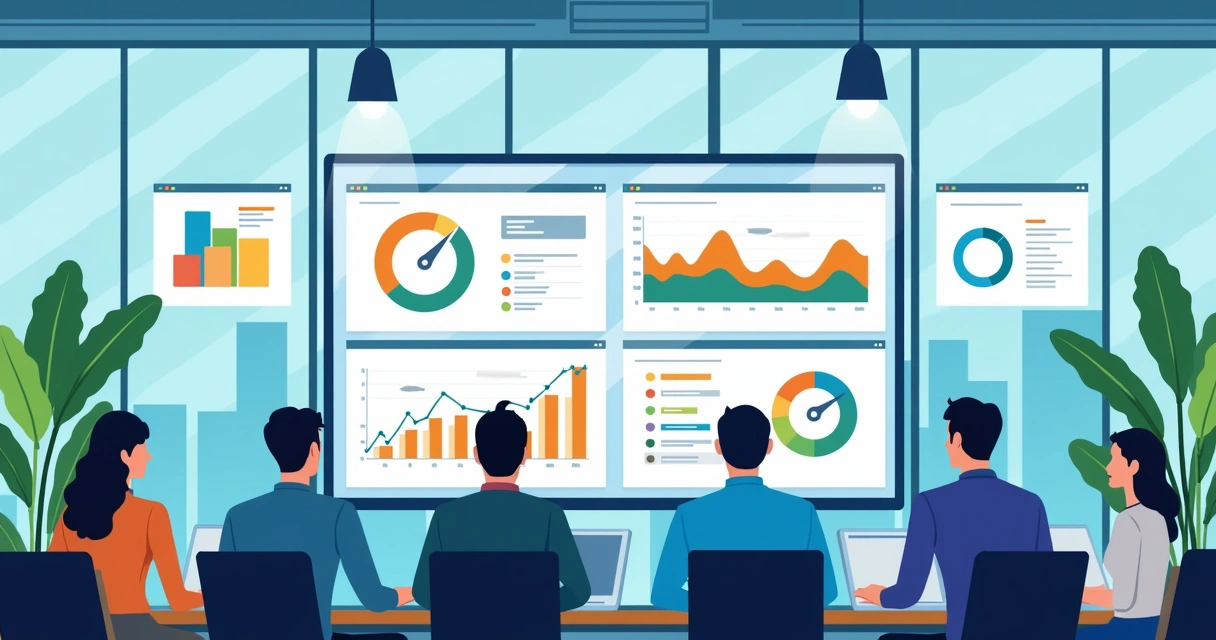 Website health dashboard with uptime and speed metrics 