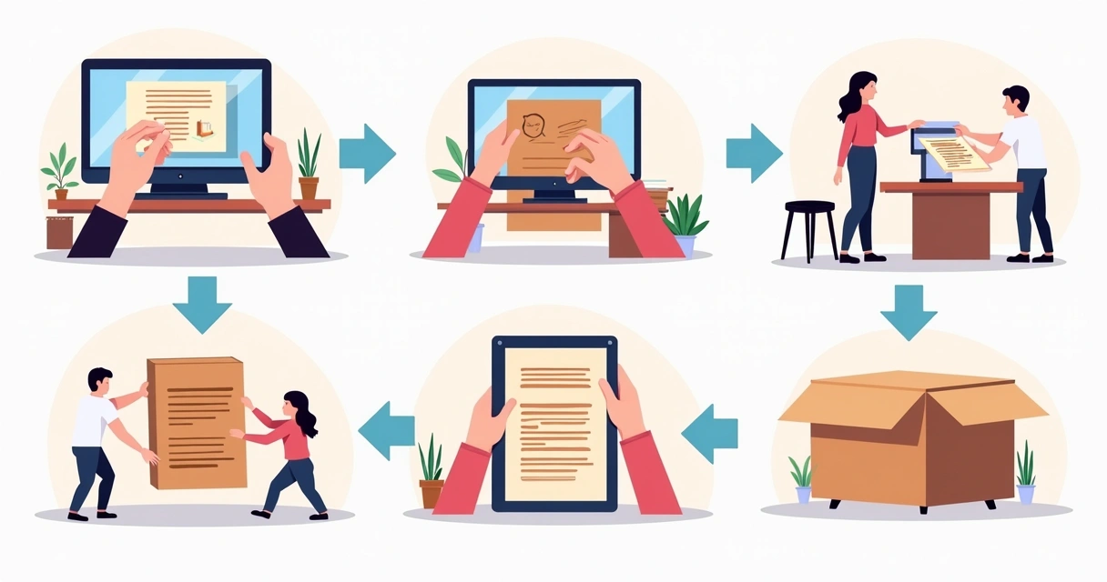 Sequência de montagem de placa de homenagem com foto. 