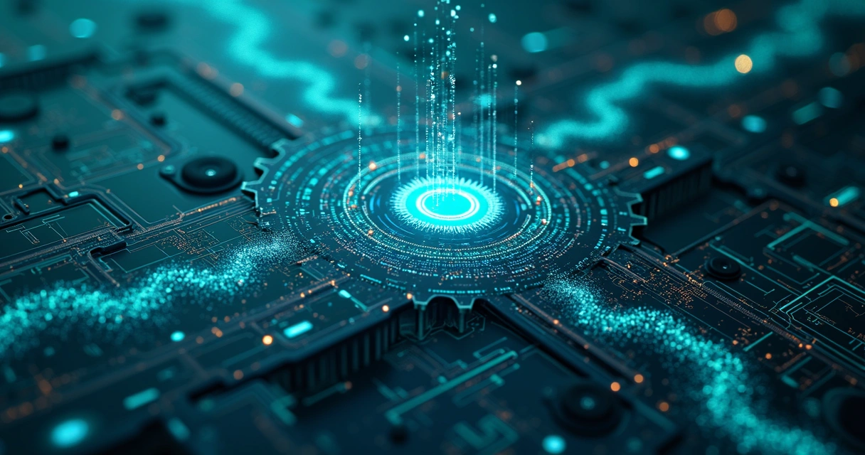 Representação visual de motor digital em cascata 