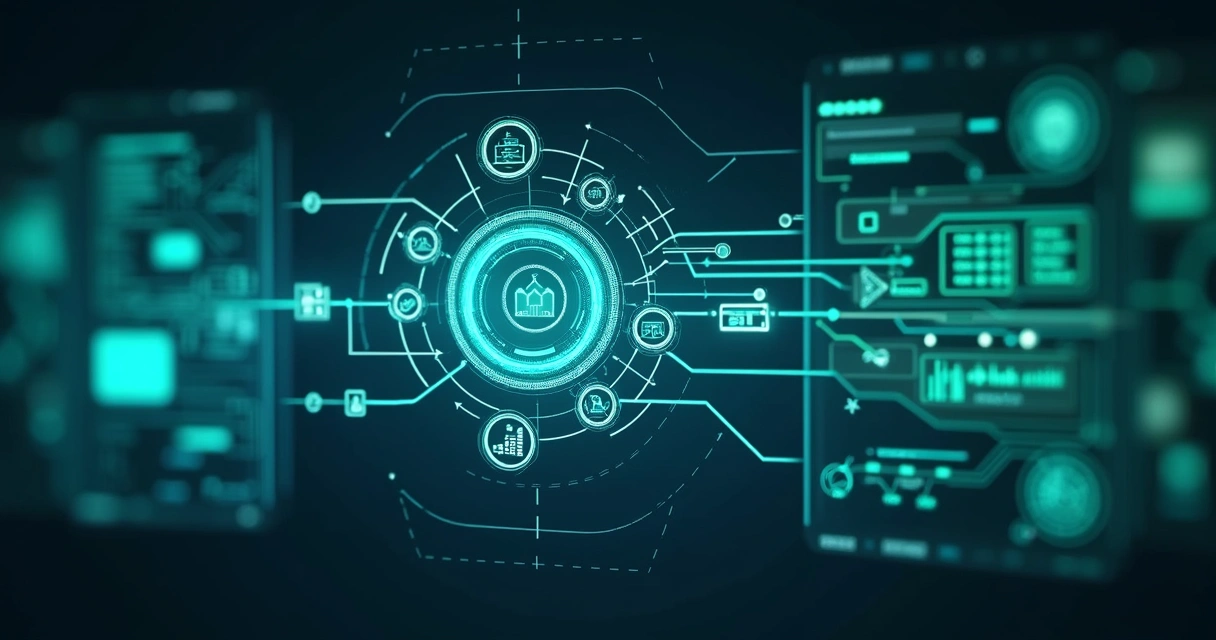 Fluxo de dados cruzando multiplas fontes em um sistema digital 